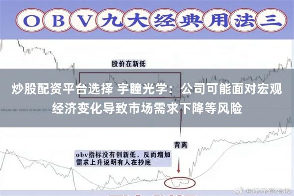 炒股配资平台选择 宇瞳光学：公司可能面对宏观经济变化导致市场需求下降等风险