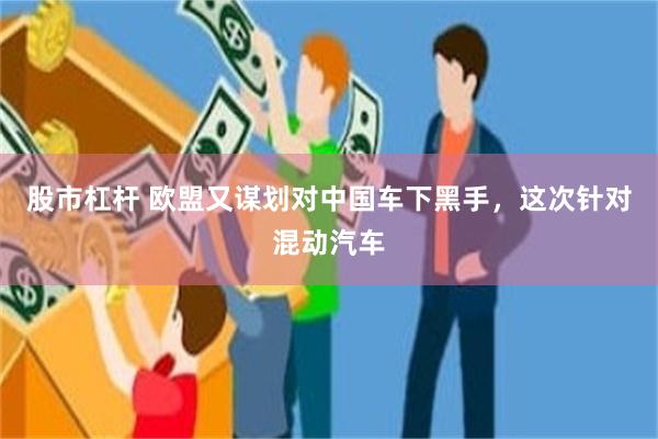 股市杠杆 欧盟又谋划对中国车下黑手，这次针对混动汽车