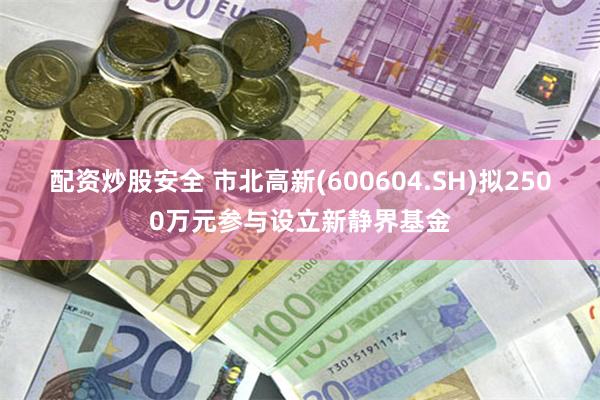 配资炒股安全 市北高新(600604.SH)拟2500万元参与设立新静界基金