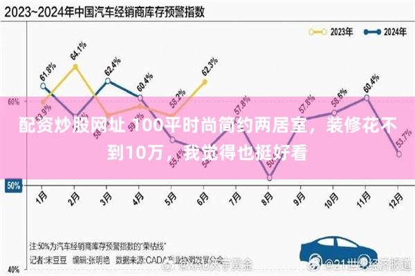 配资炒股网址 100平时尚简约两居室，装修花不到10万，我觉得也挺好看